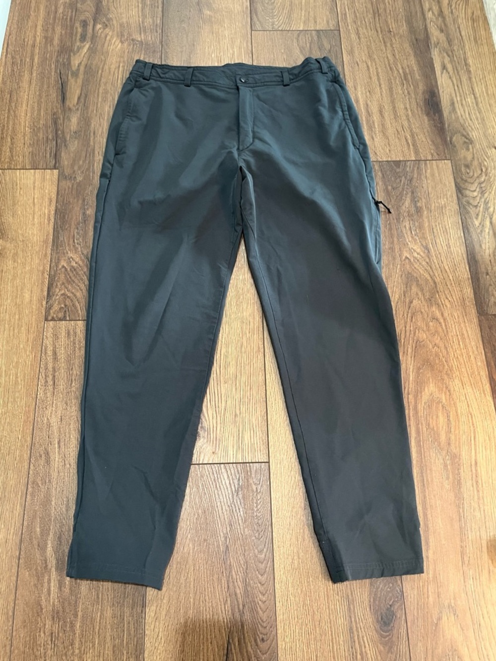 Mack Weldon Radius Flex Jogger Mens Large Charcoal Gray Performance Stretch Pant